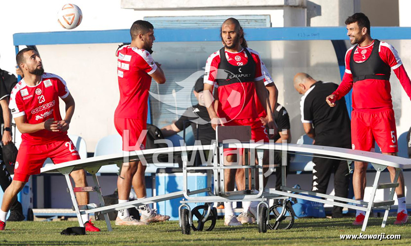 Préparation rencontre Tunisie-Algérie