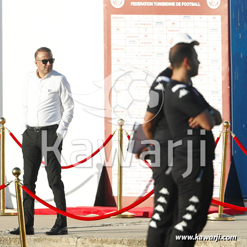 Préparation rencontre Tunisie-Algérie
