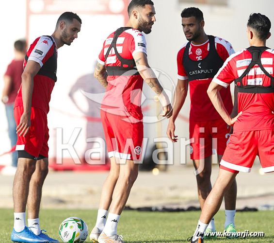 Préparation rencontre Tunisie-Algérie
