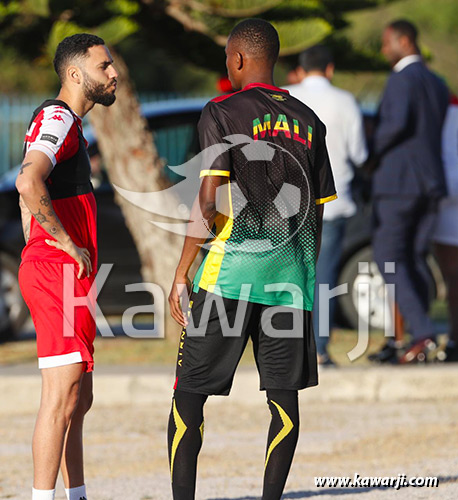 Préparation rencontre Tunisie-Algérie