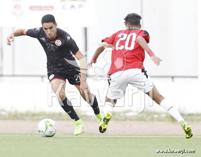 UNAF U20 : Tunisie - Egypte 3-1