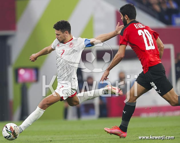 Coupe Arabe Nations 1/2 finale : Tunisie - Egypte 1-0