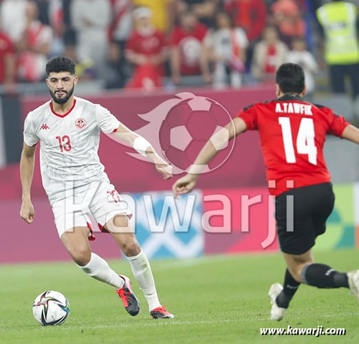 Coupe Arabe Nations 1/2 finale : Tunisie - Egypte 1-0