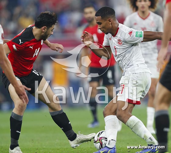 Coupe Arabe Nations 1/2 finale : Tunisie - Egypte 1-0