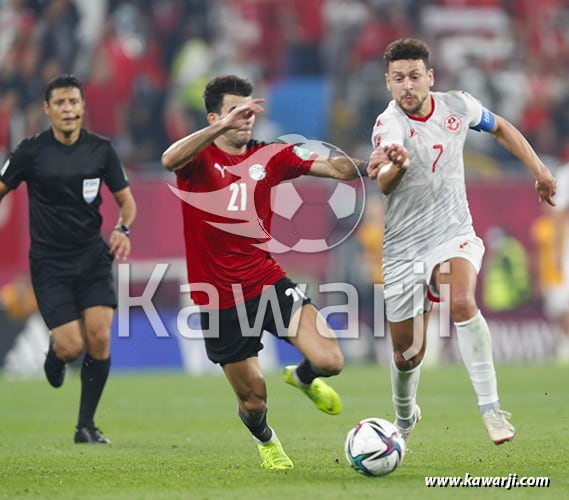 Coupe Arabe Nations 1/2 finale : Tunisie - Egypte 1-0