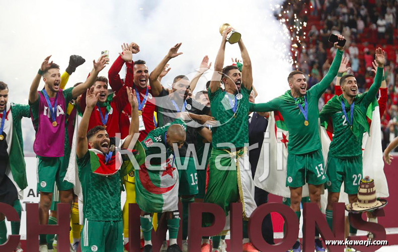 Coupe Arabe Nations finale : Tunisie - Algérie 0-1