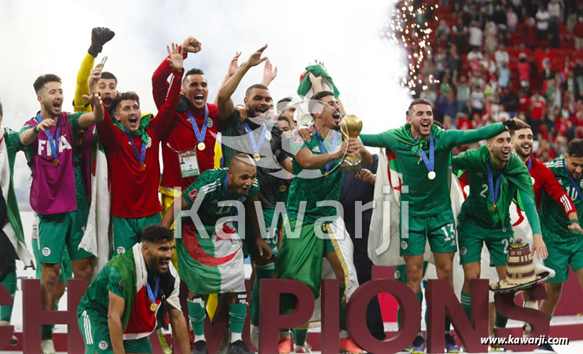 Coupe Arabe Nations finale : Tunisie - Algérie 0-1