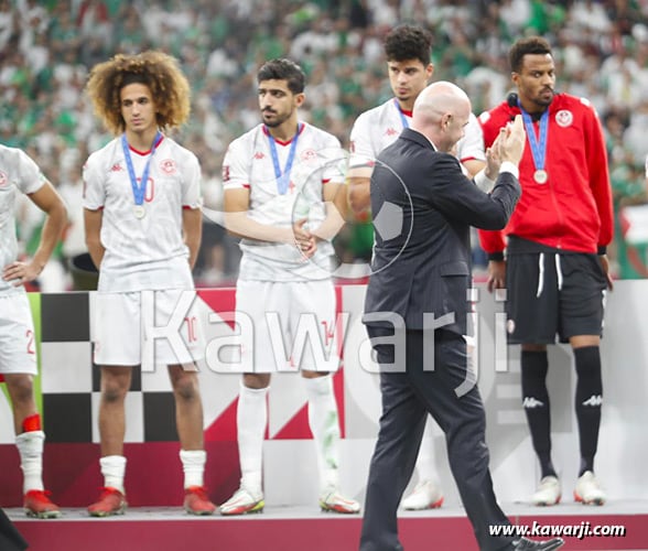 Coupe Arabe Nations finale : Tunisie - Algérie 0-1
