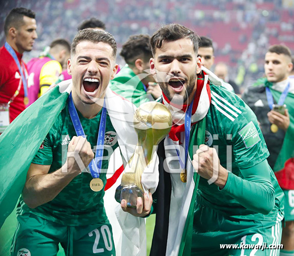 Coupe Arabe Nations finale : Tunisie - Algérie 0-1