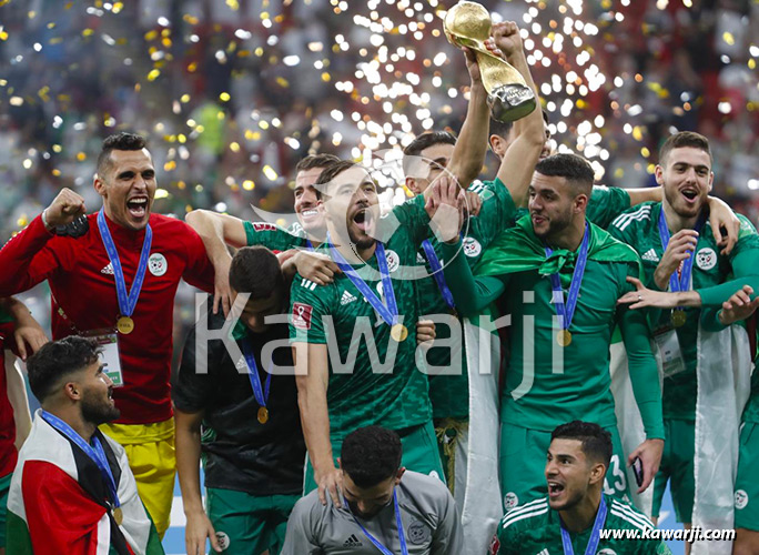 Coupe Arabe Nations finale : Tunisie - Algérie 0-1