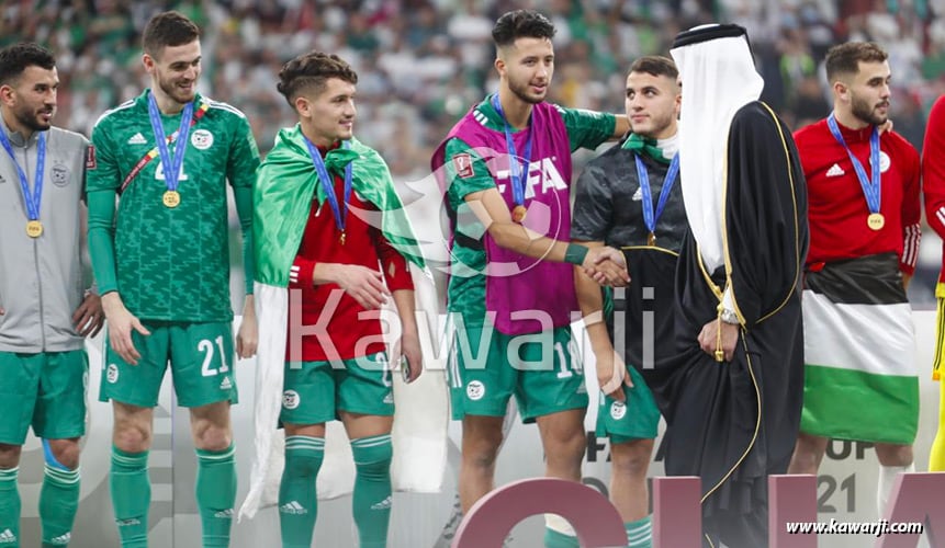 Coupe Arabe Nations finale : Tunisie - Algérie 0-1