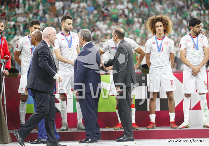 Coupe Arabe Nations finale : Tunisie - Algérie 0-1