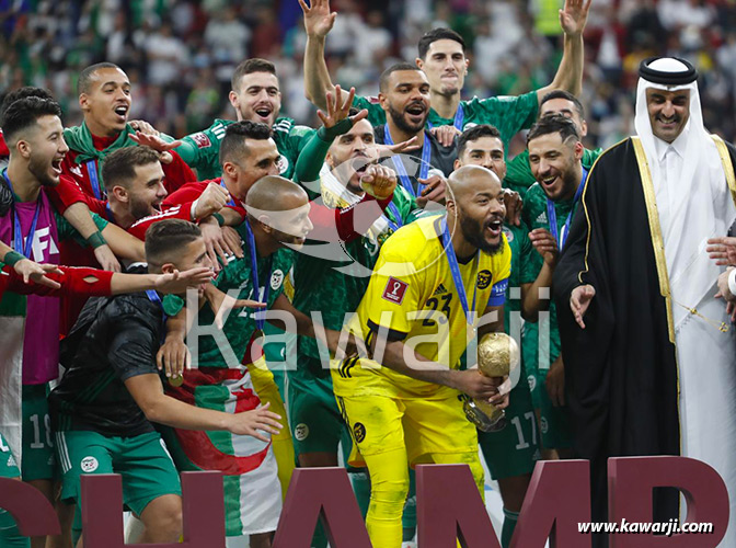 Coupe Arabe Nations finale : Tunisie - Algérie 0-1