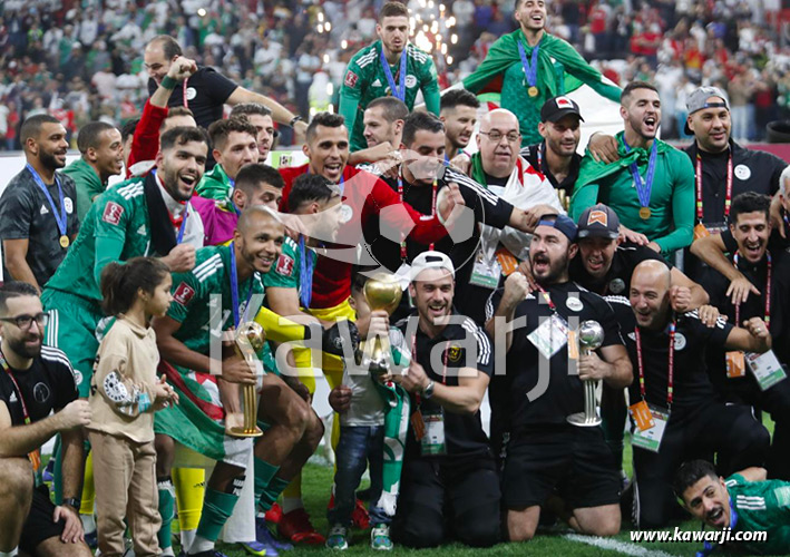Coupe Arabe Nations finale : Tunisie - Algérie 0-1