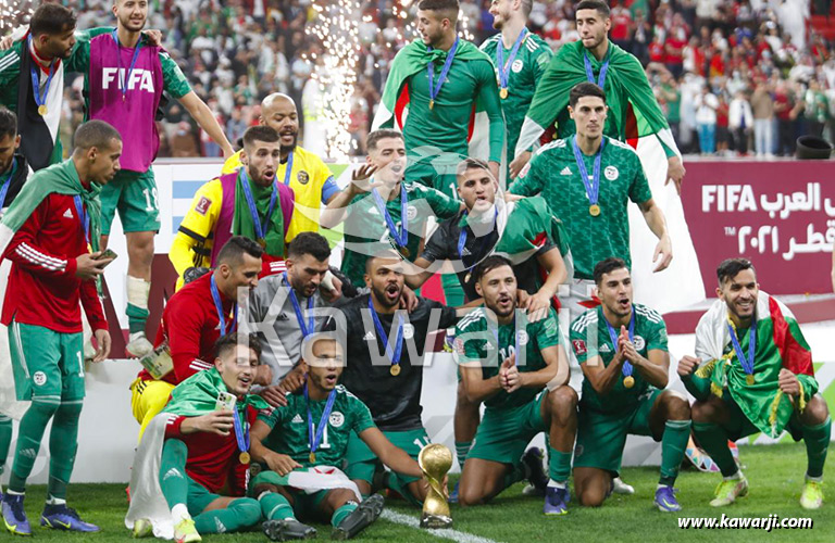 Coupe Arabe Nations finale : Tunisie - Algérie 0-1