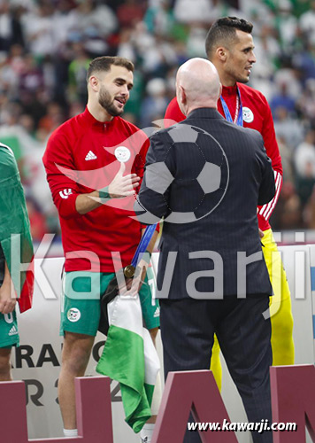 Coupe Arabe Nations finale : Tunisie - Algérie 0-1