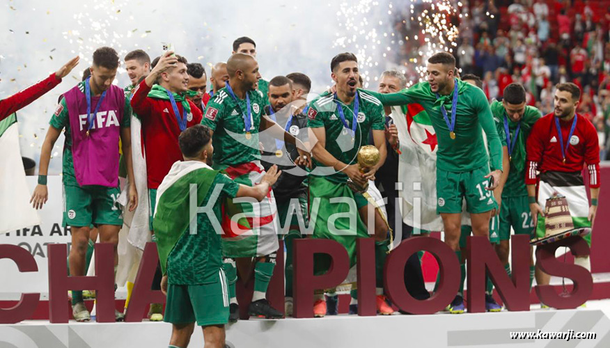 Coupe Arabe Nations finale : Tunisie - Algérie 0-1