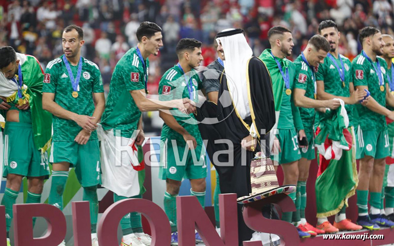 Coupe Arabe Nations finale : Tunisie - Algérie 0-1