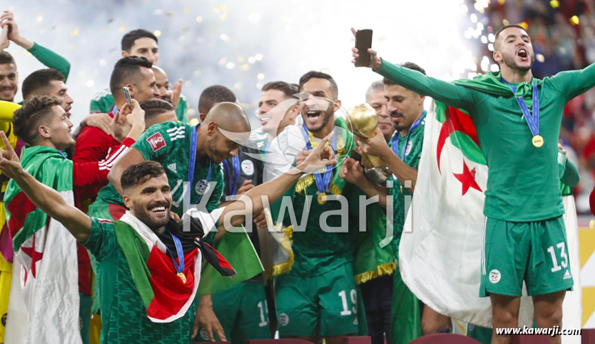 Coupe Arabe Nations finale : Tunisie - Algérie 0-1
