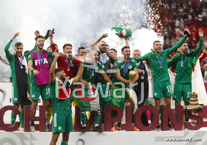 Coupe Arabe Nations finale : Tunisie - Algérie 0-1