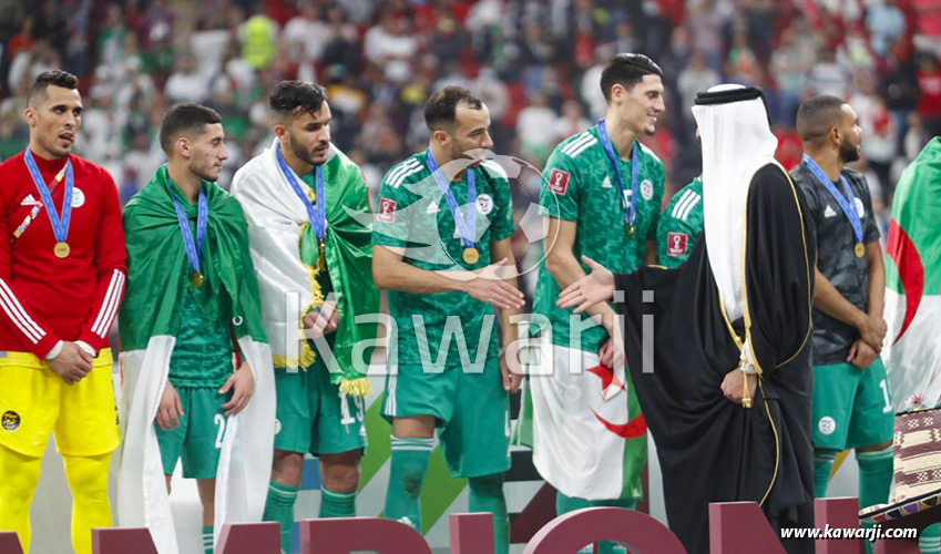 Coupe Arabe Nations finale : Tunisie - Algérie 0-1