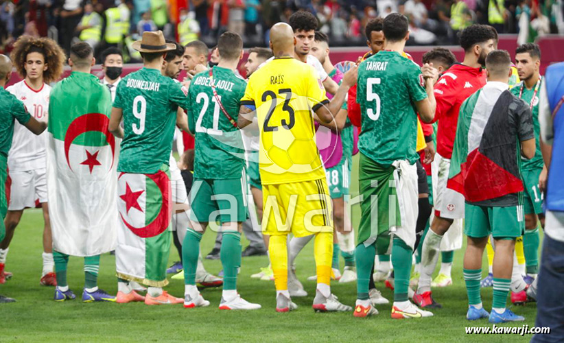 Coupe Arabe Nations finale : Tunisie - Algérie 0-1