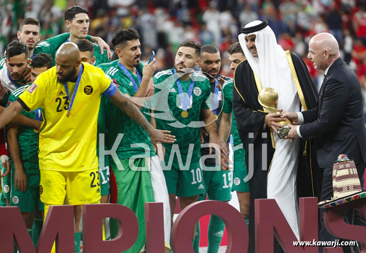 Coupe Arabe Nations finale : Tunisie - Algérie 0-1