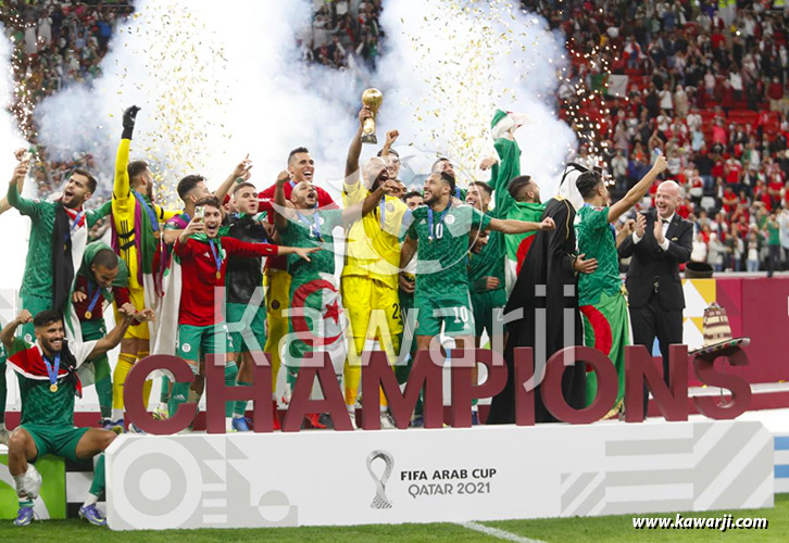 Coupe Arabe Nations finale : Tunisie - Algérie 0-1