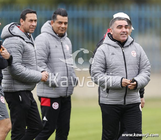 Entraînements Equipe Nationale pour Tunisie-Mali