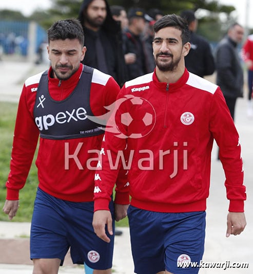Entraînements Equipe Nationale pour Tunisie-Mali