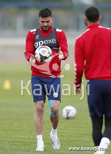 Entraînements Equipe Nationale pour Tunisie-Mali