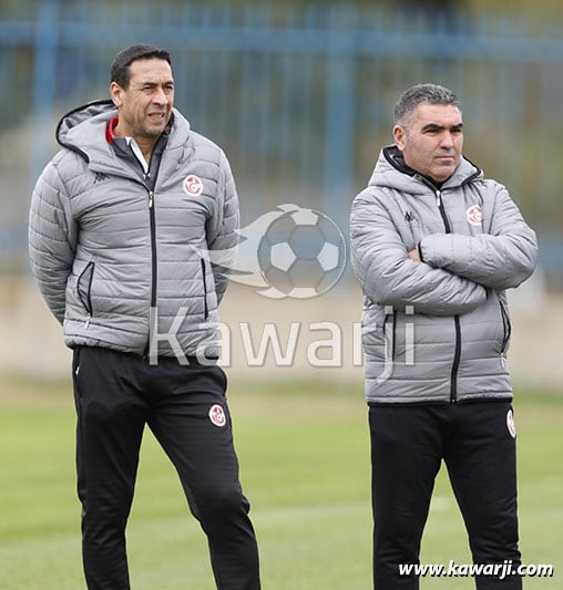 Entraînements Equipe Nationale pour Tunisie-Mali