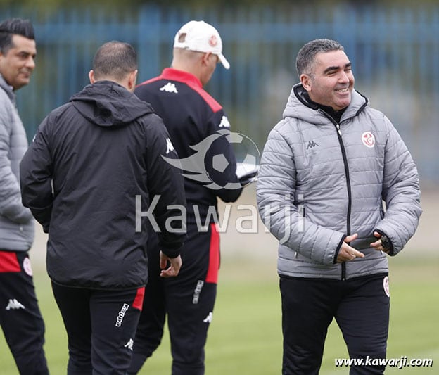 Entraînements Equipe Nationale pour Tunisie-Mali