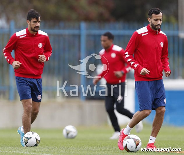 Entraînements Equipe Nationale pour Tunisie-Mali