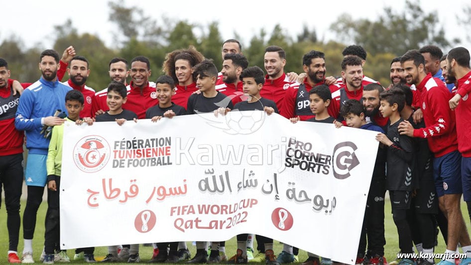 Entraînements Equipe Nationale pour Tunisie-Mali