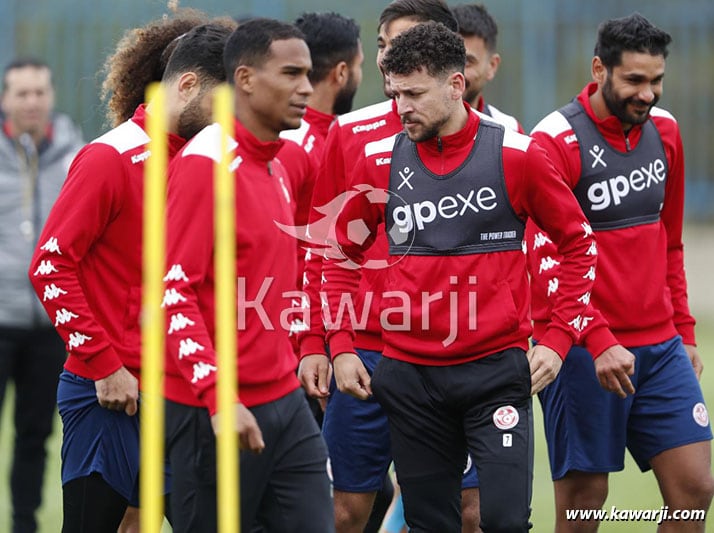 Entraînements Equipe Nationale pour Tunisie-Mali