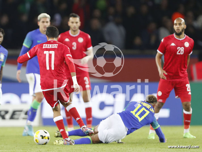 [Amical] Tunisie 1-5 Brésil