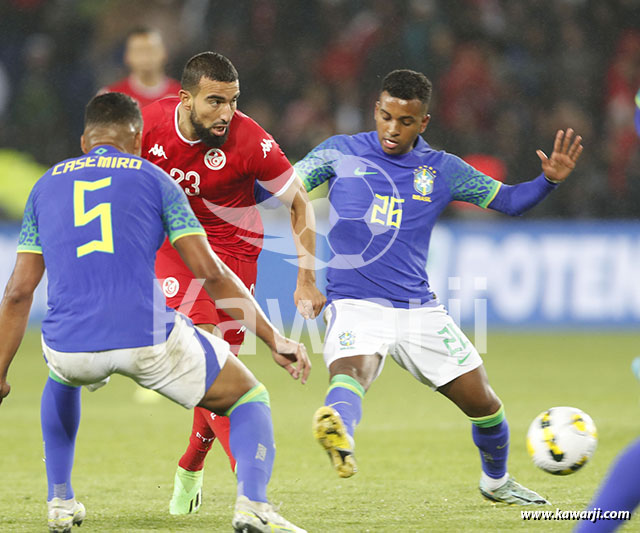 [Amical] Tunisie 1-5 Brésil