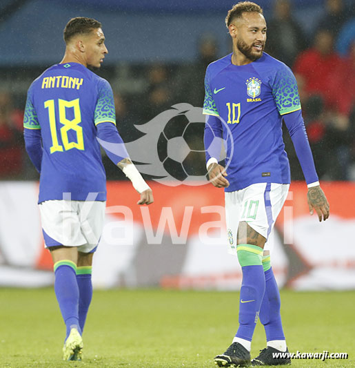 [Amical] Tunisie 1-5 Brésil