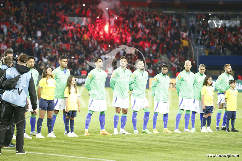 [Amical] Tunisie 1-5 Brésil