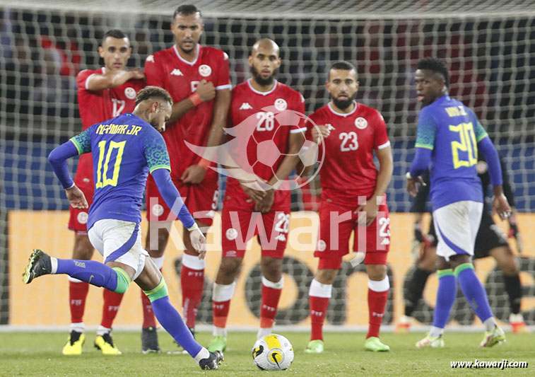 [Amical] Tunisie 1-5 Brésil