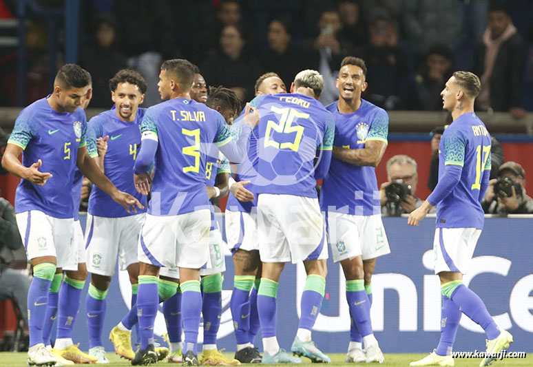 [Amical] Tunisie 1-5 Brésil