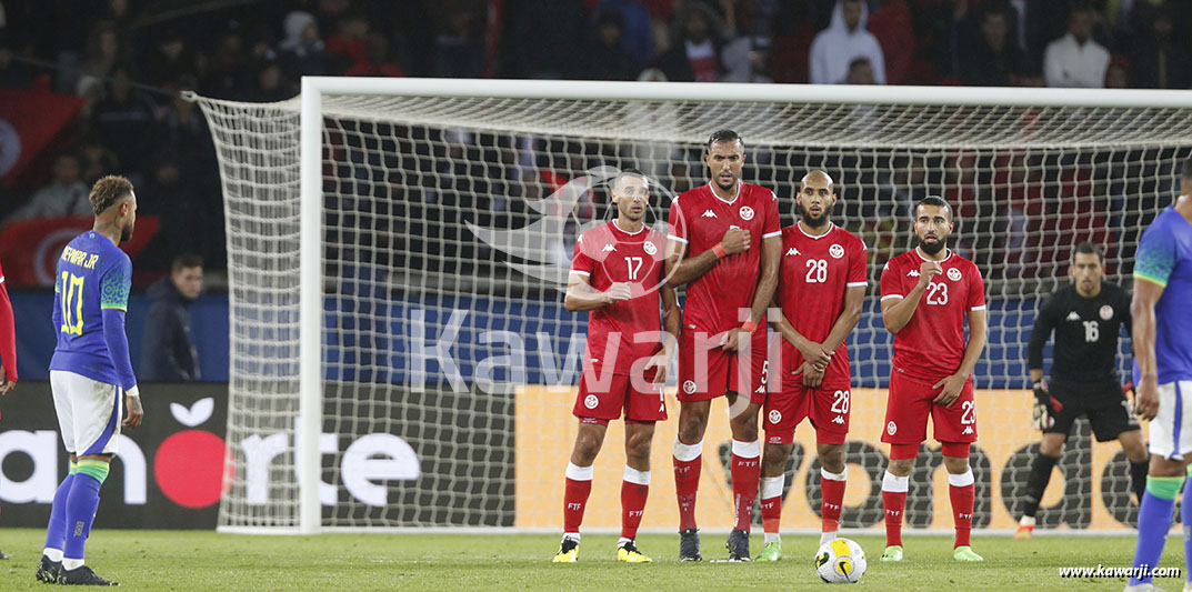 [Amical] Tunisie 1-5 Brésil