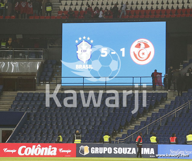 [Amical] Tunisie 1-5 Brésil