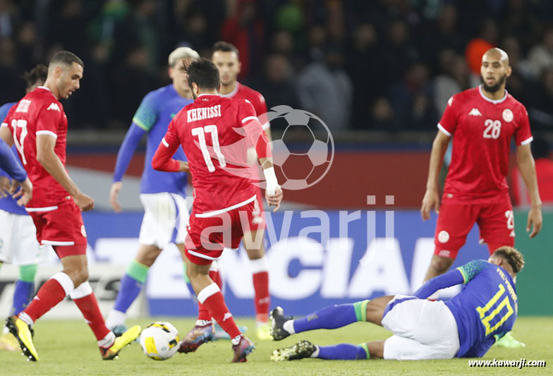 [Amical] Tunisie 1-5 Brésil