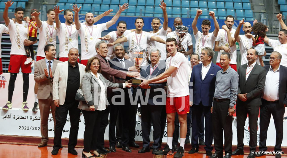 [Volley-Finale Coupe] Espérance de Tunis 3-0 Etoile du Sahel