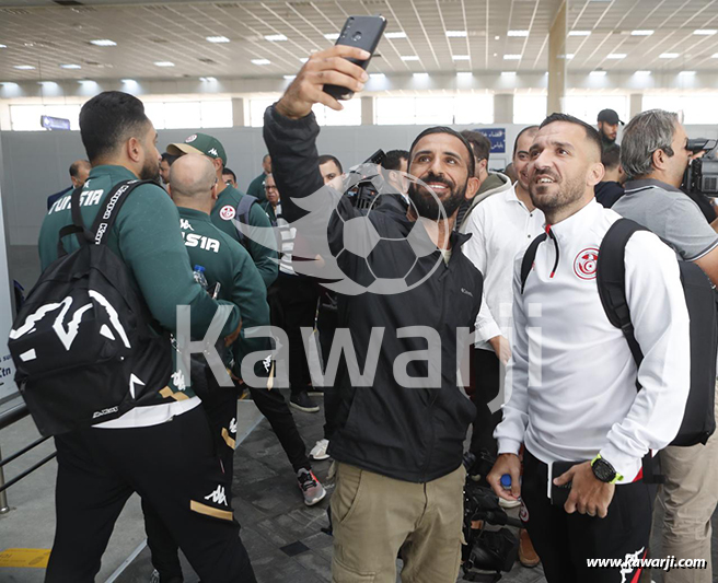 CM 2022 : Départ de la délégation tunisienne en Arabie Saoudite