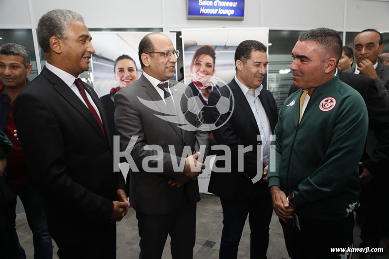 CM 2022 : Départ de la délégation tunisienne en Arabie Saoudite