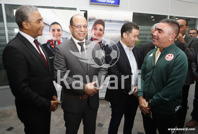 CM 2022 : Départ de la délégation tunisienne en Arabie Saoudite