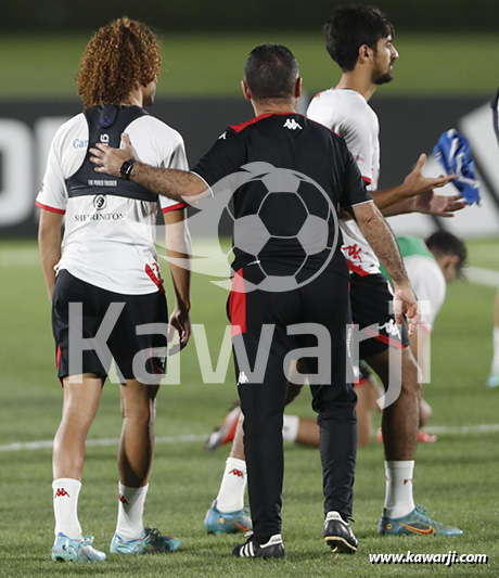 [EN] Entrainement de la sélection tunisienne 19-11-2022